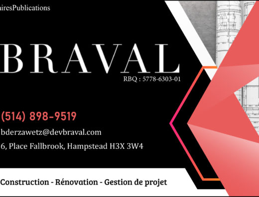 DÉVELOPPEMENT BRAVAL INC