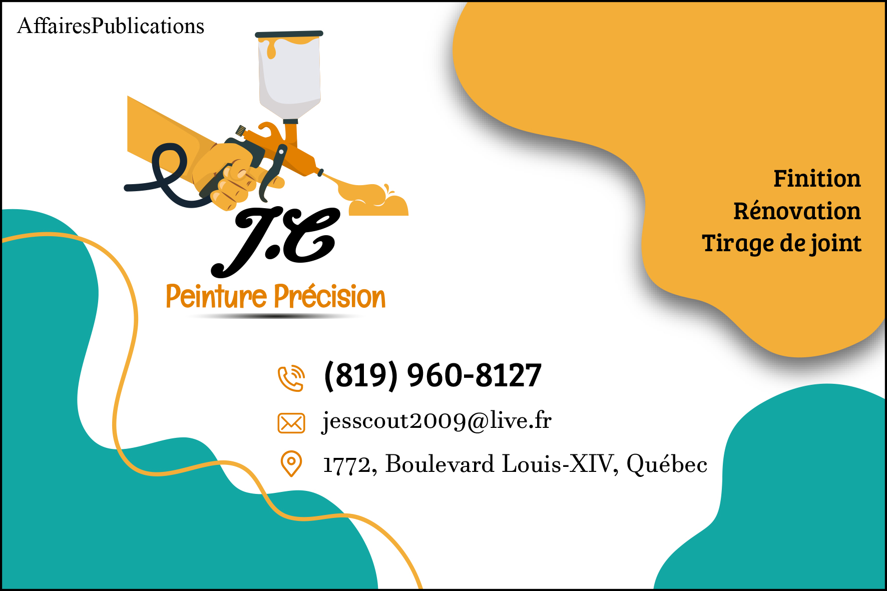 PEINTURE PRÉCISION J.C INC
