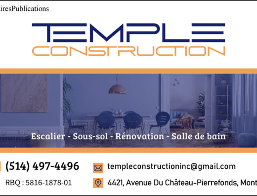 TEMPLE CONSTRUCTION INC