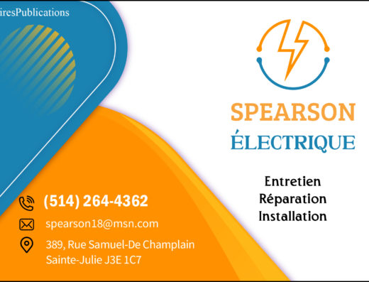 SPEARSON ÉLECTRIQUE INC