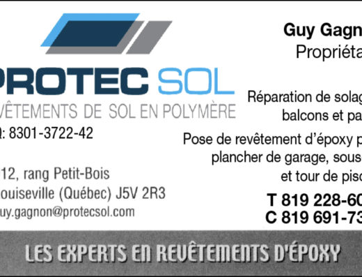 PROTEC-SOL <br/> 9130-1655 QUÉBEC INC
