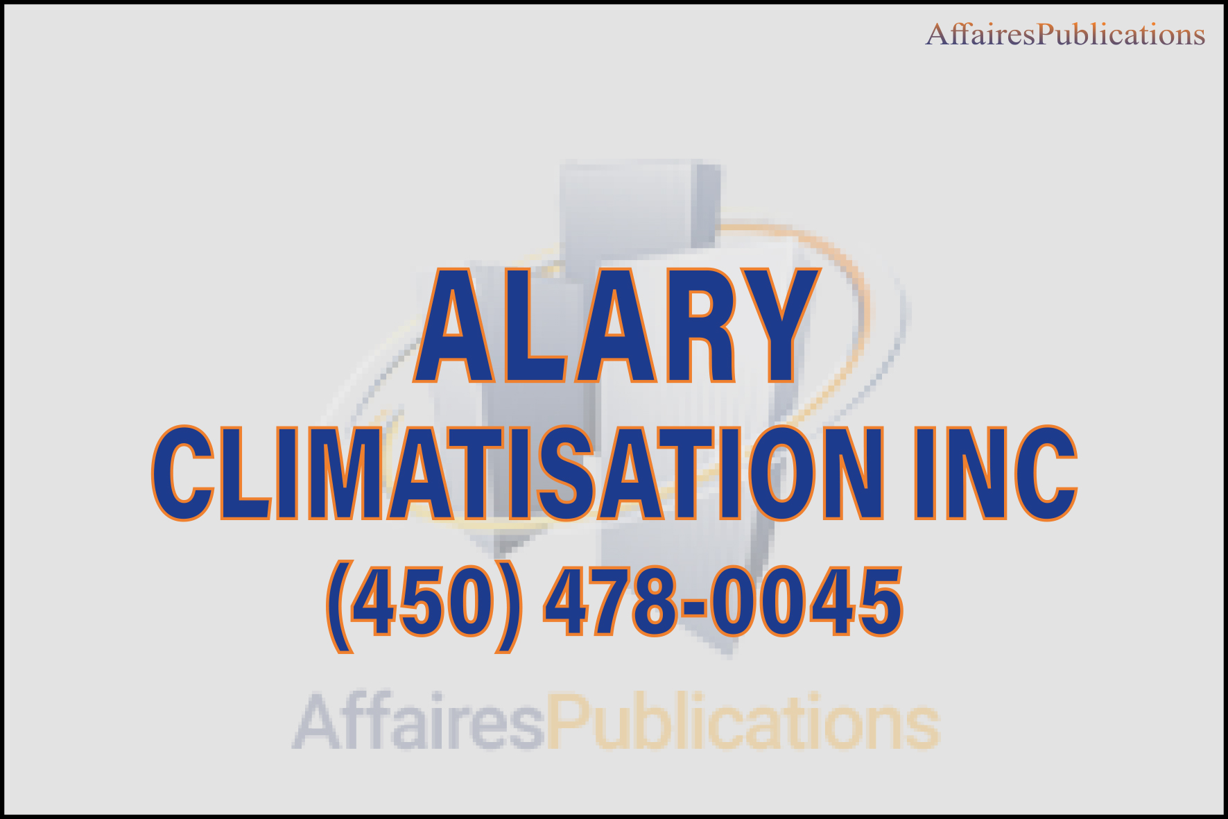 ALARY CLIMATISATION INC