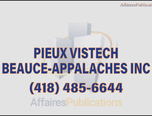 PIEUX VISTECH BEAUCE-APPALACHES INC
