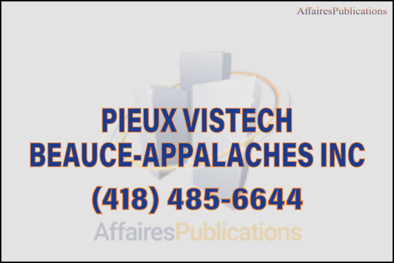 PIEUX VISTECH BEAUCE-APPALACHES INC