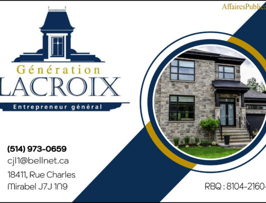 GÉNÉRATION LACROIX INC
