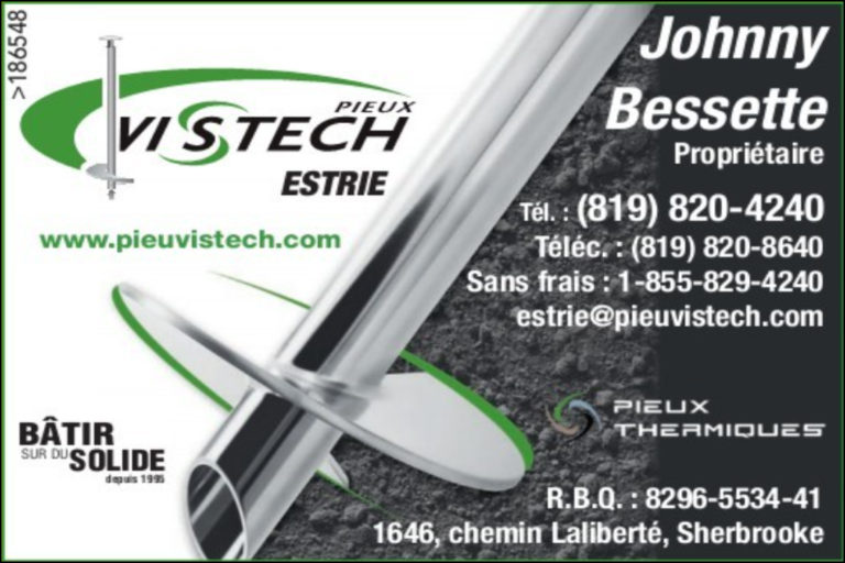 VISTECH ESTRIE INC