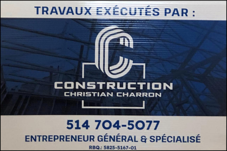 CONSTRUCTION CHRISTIAN CHARRON INC