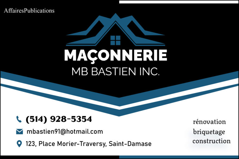 MAÇONNERIE MB BASTIEN INC
