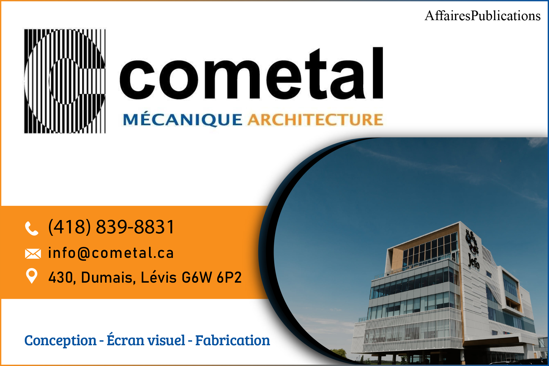 COMÉTAL INC