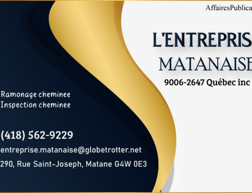 L&rsquo;ENTREPRISE MATANAISE <br/> 9006-2647 QUÉBEC INC