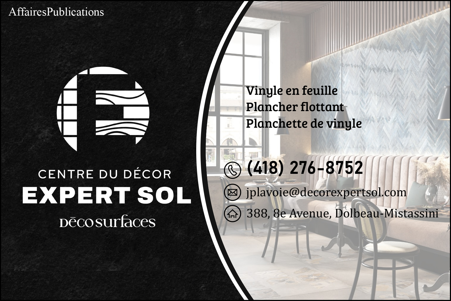 TAPIS EXPERT-SOL ENR  2545-2624 QUÉBEC INC