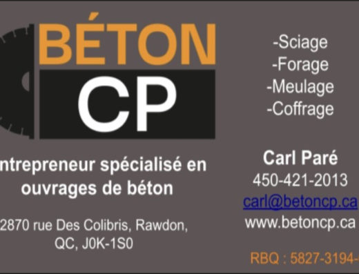 BÉTON C.P INC