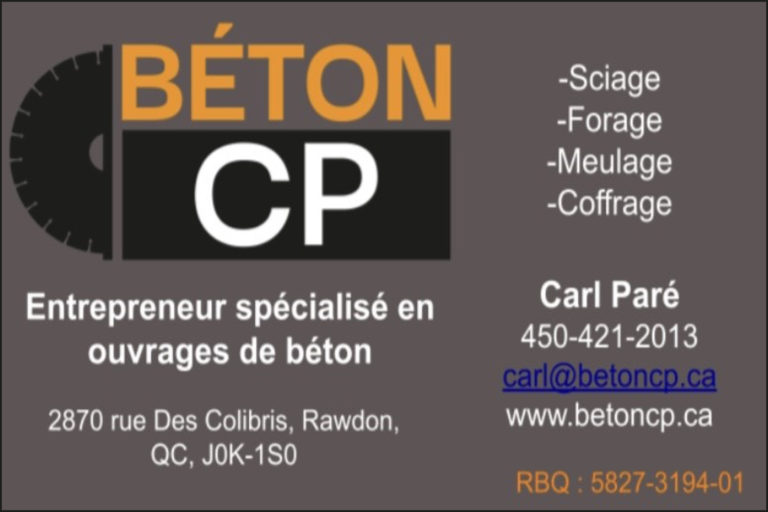 BÉTON C.P INC