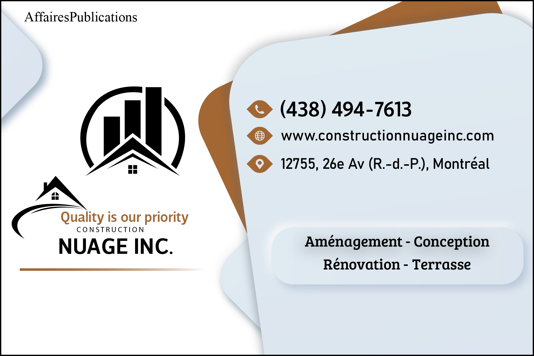 CONSTRUCTION NUAGE INC
