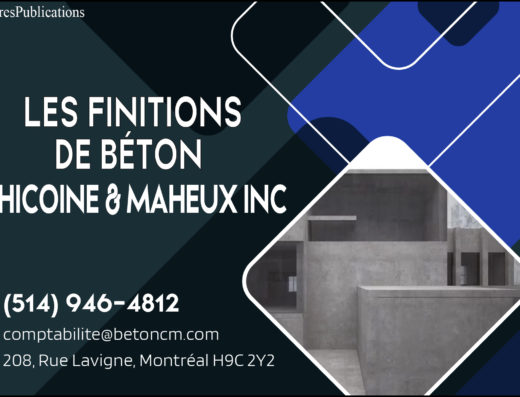 LES FINITIONS DE BÉTON <br/> CHICOINE & MAHEUX INC