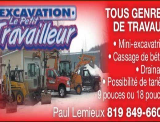 EXCAVATION LE PETIT TRAVAILLEUR