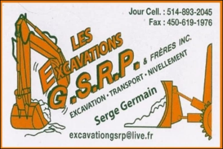 LES EXCAVATIONS G.S.R.P. ET FRÈRES INC