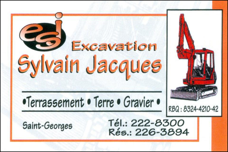 EXCAVATION SYLVAIN J