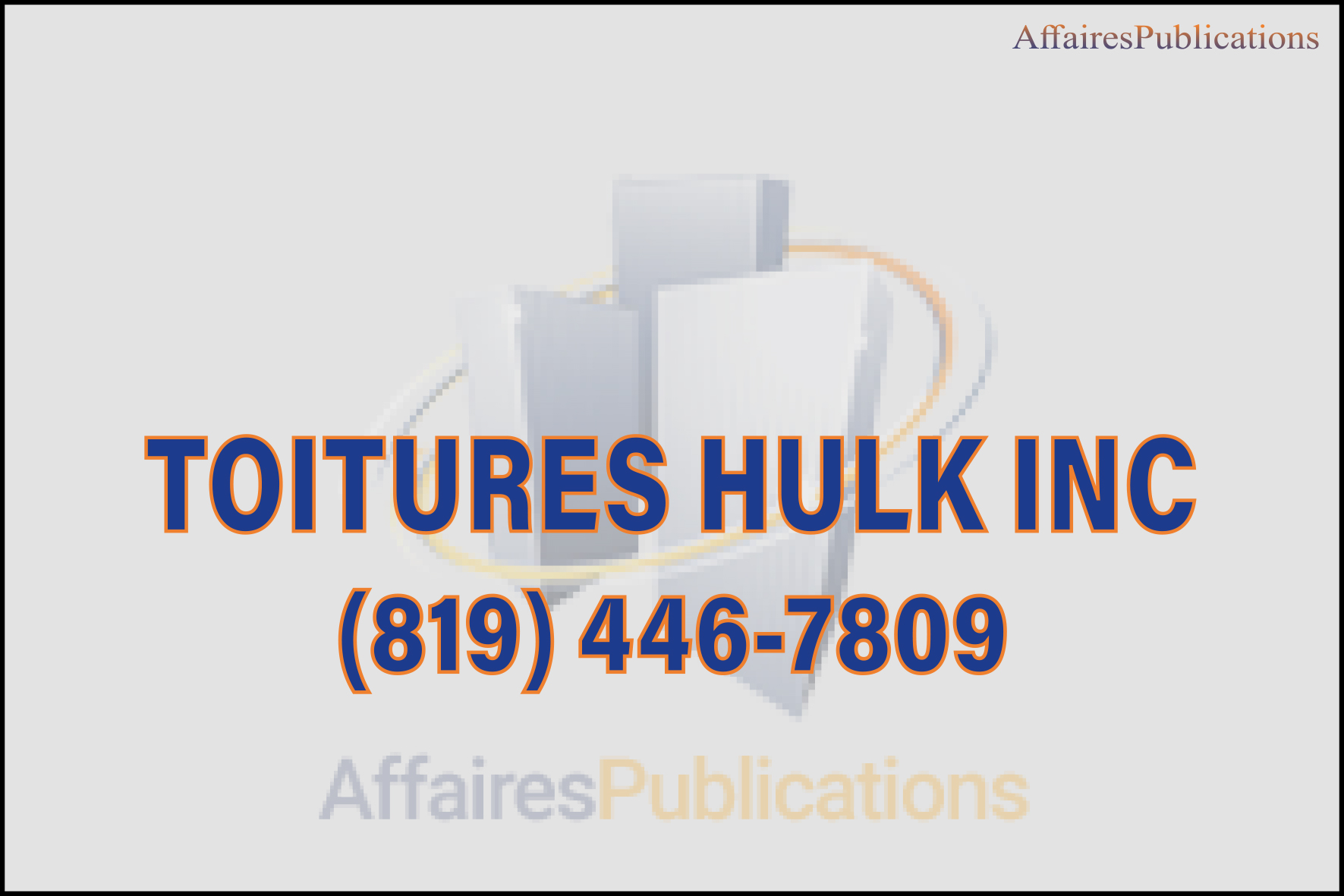 TOITURES HULK INC