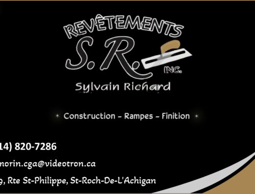 REVÊTEMENTS SR INC
