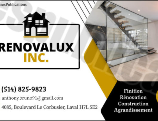 RÉNOVALUX INC