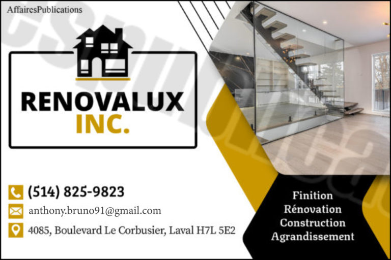 RÉNOVALUX INC