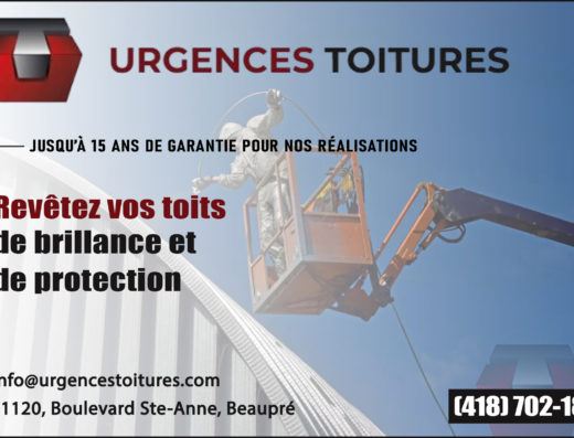 URGENCES TOITURES <br/> 9490-4091 QUÉBEC INC
