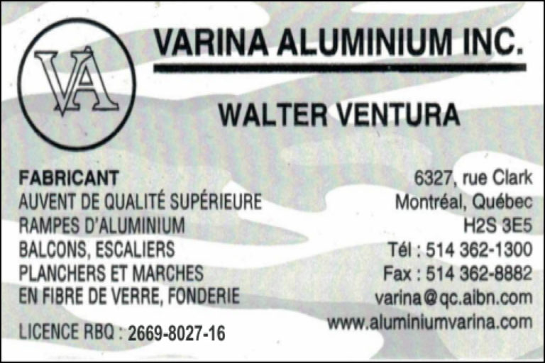 ALUMINIUM VARINA INC