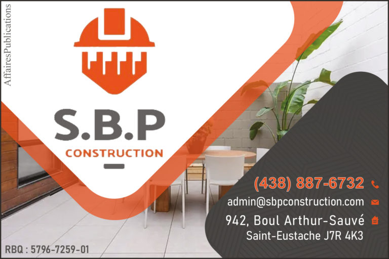S.B.P CONSTRUCTION S.E.N.C