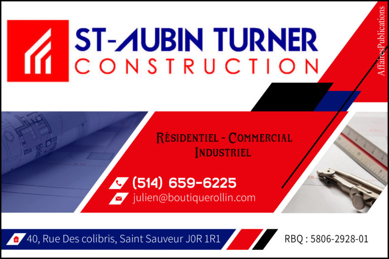 CONSTRUCTION ST-AUBIN TURNER INC