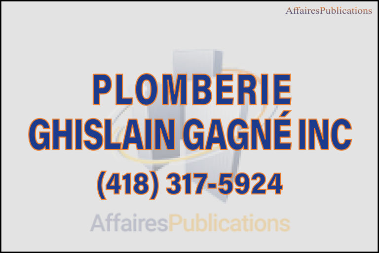 PLOMBERIE GHISLAIN GAGNÉ INC