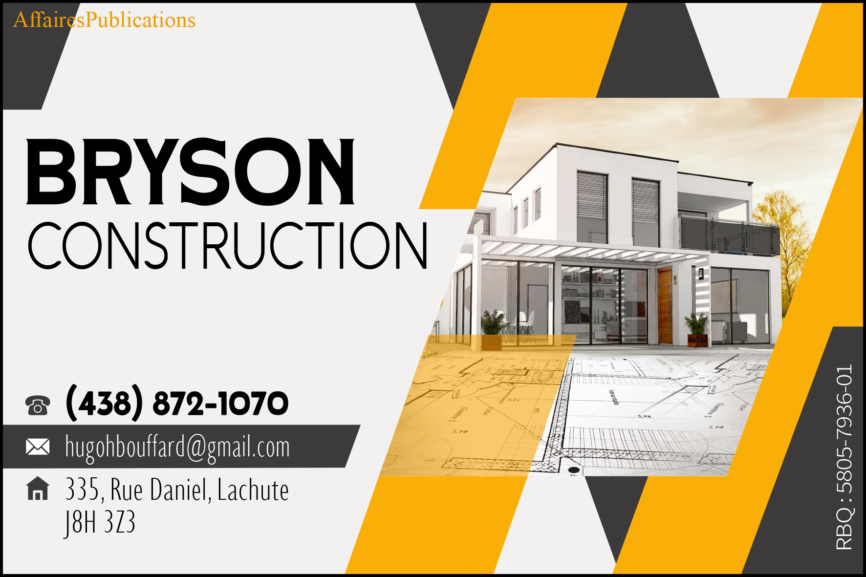 BRYSON CONSTRUCTION INC