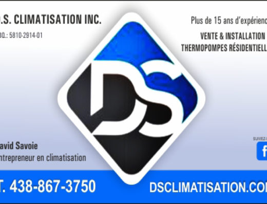 D.S. CLIMATISATION INC