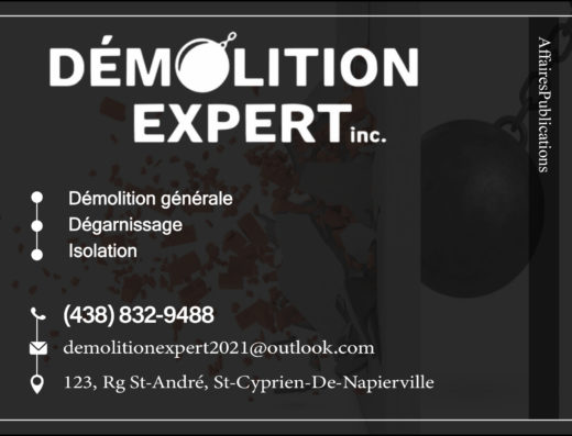 DÉMOLITION EXPERT INC