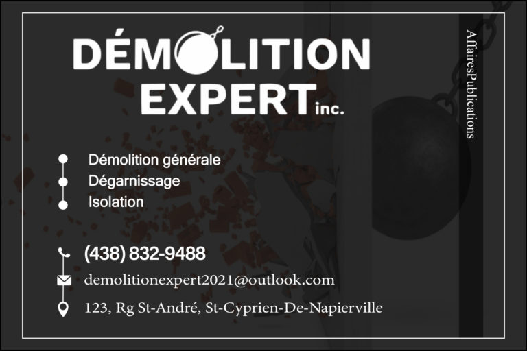 DÉMOLITION EXPERT INC
