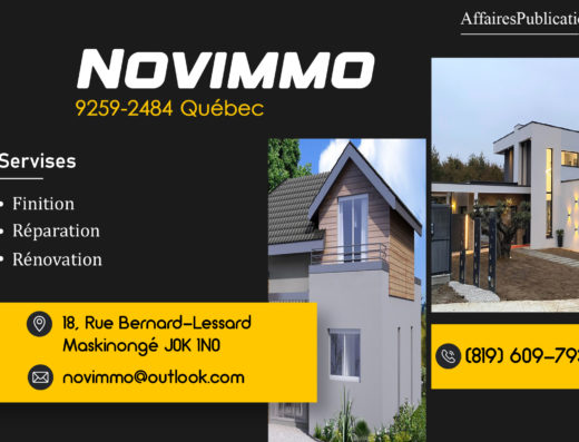 NOVIMMO <br/> 9259-2484 QUÉBEC INC