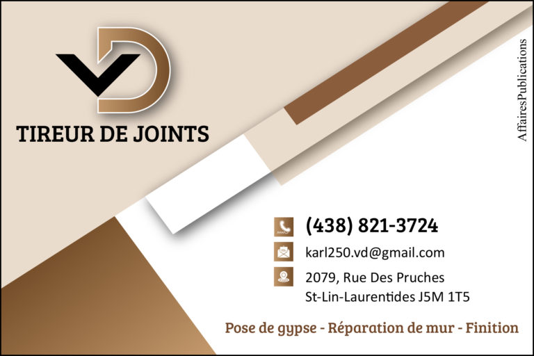 TIREUR DE JOINTS V.D INC