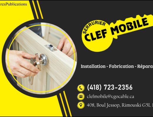 SERRURIER CLEF MOBILE <br/> 2733-6155 QUÉBEC INC