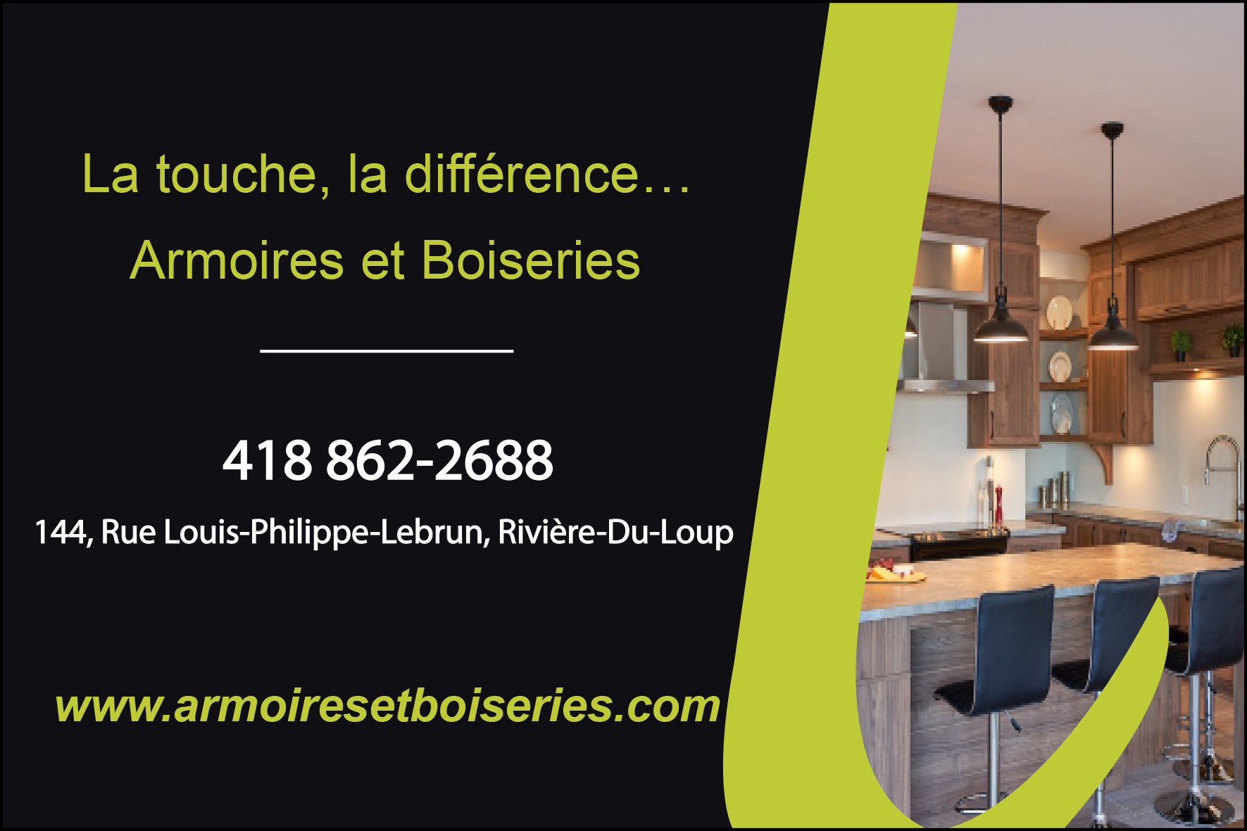 ARMOIRES ET BOISERIES RIVIÈRE-DU-LOUP INC