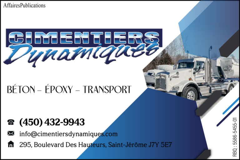 LES CIMENTIERS DYNAMIQUES INC
