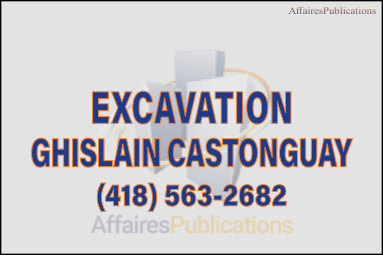 EXCAVATION GHISLAIN CASTONGUAY