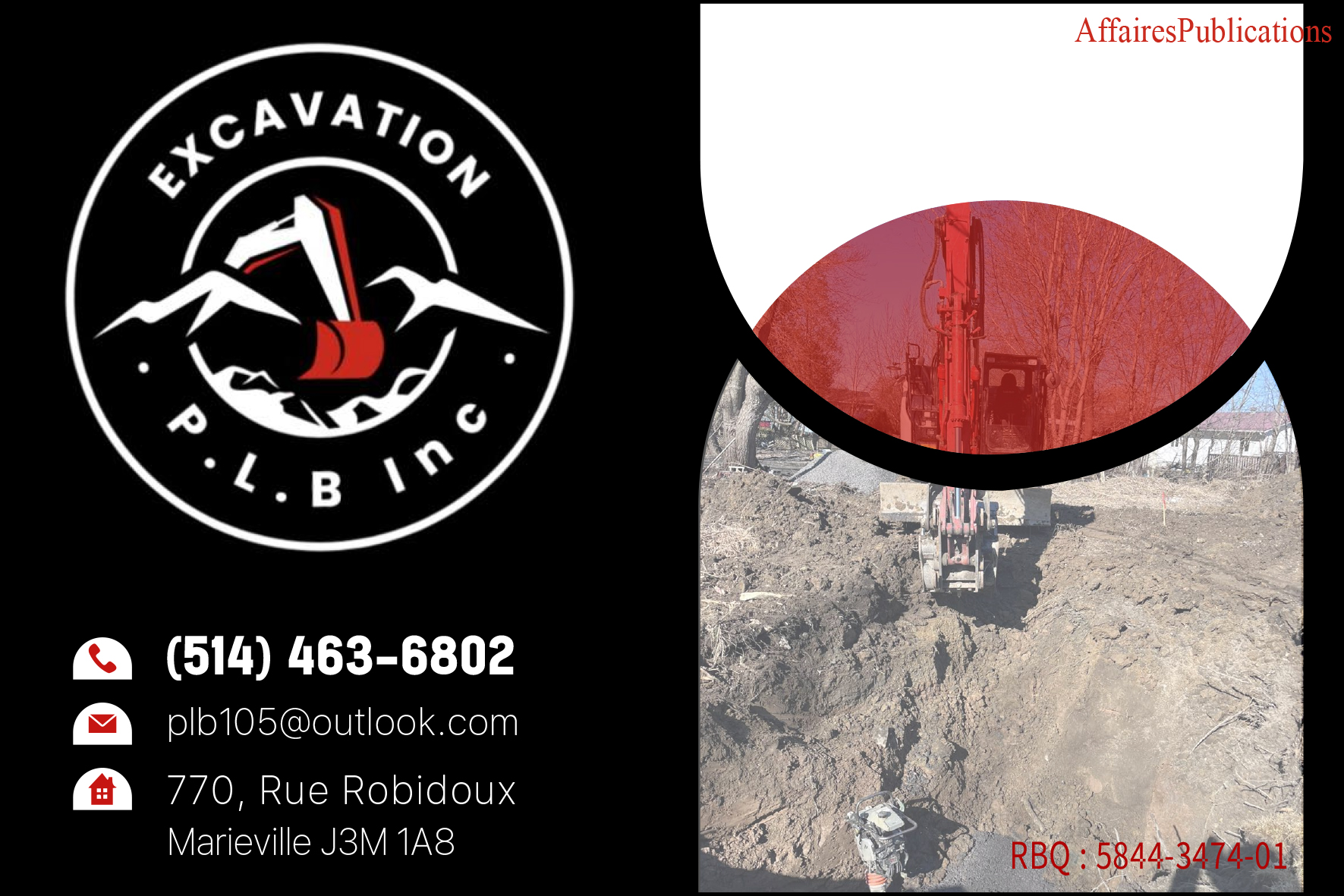 EXCAVATION PLB INC