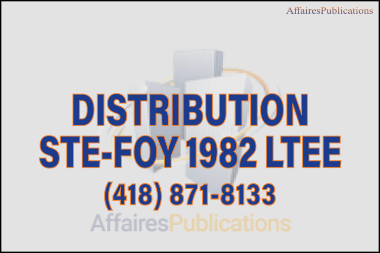 DISTRIBUTION STE-FOY 1982 LTEE