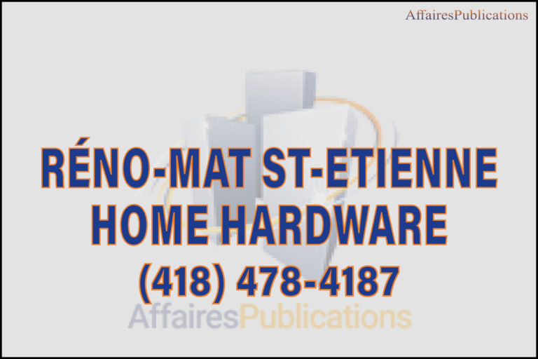 RÉNO-MAT ST-ETIENNE HOME HARDWARE