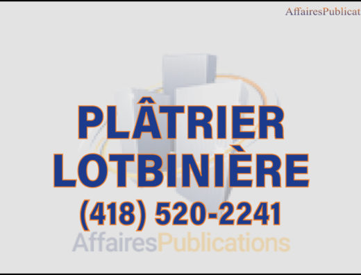 PLÂTRIER LOTBINIÈRE