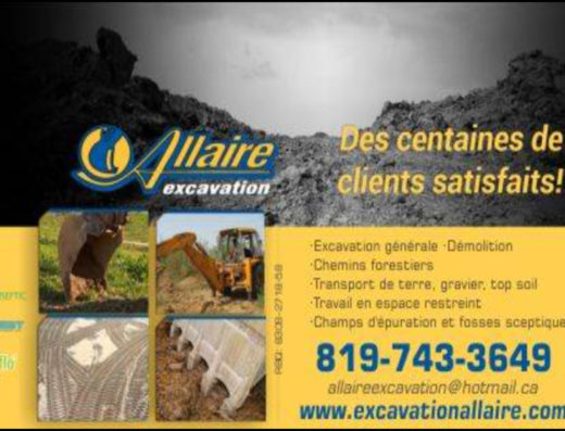 EXCAVATION ALLAIRE <br/> 9140-3030 QUÉBEC INC