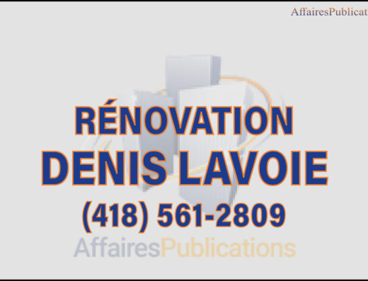 RÉNOVATION DENIS LAVOIE