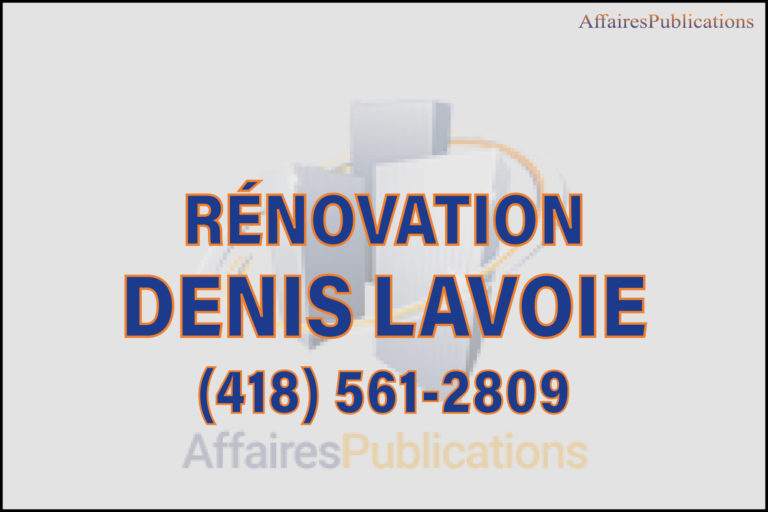 RÉNOVATION DENIS LAVOIE
