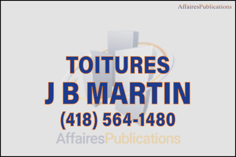 TOITURES J B MARTIN