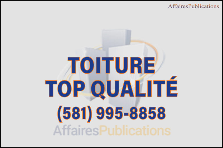 TOITURE TOP QUALITÉ